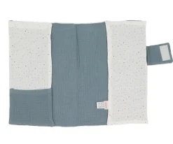 Portadocumentos Rainbow Dots Azul Personalizable