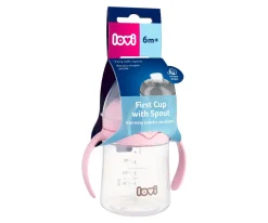 Primera Taza con Boquilla Lovi Rosa