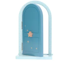 Puerta y Buzón Mágicos con Complementos Azul Personalizable