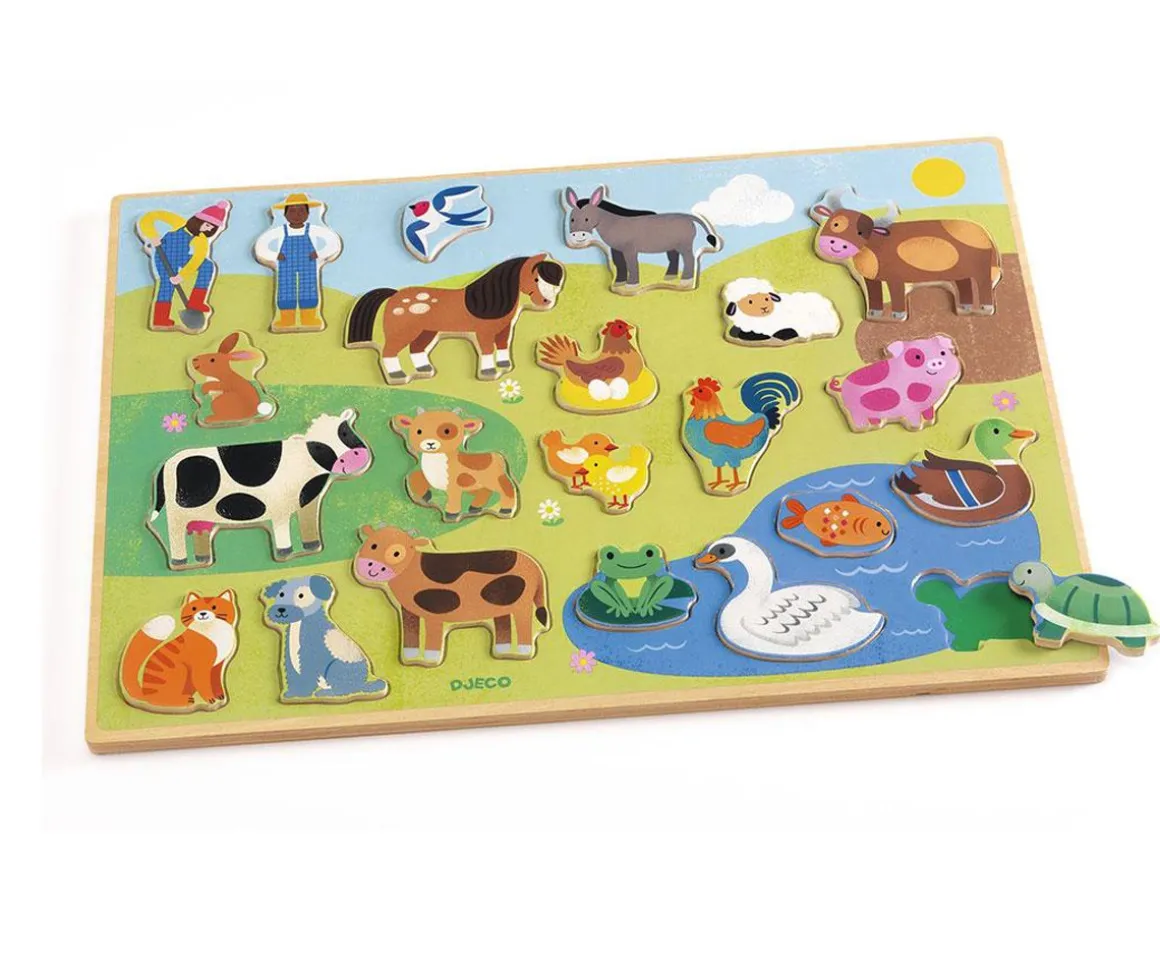 Puzzle Animales del Campo