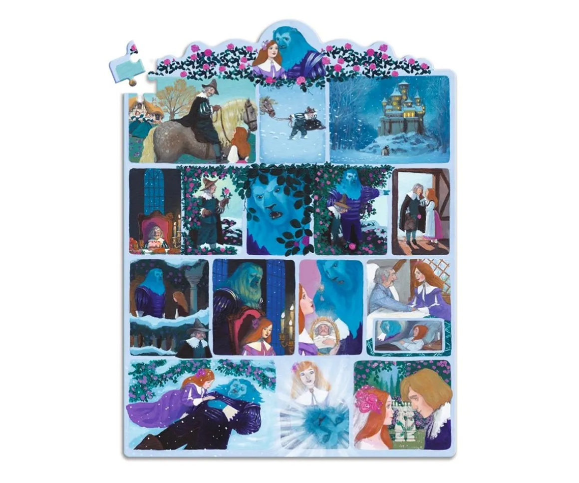 Puzzle Cuento La Bella y la Bestia