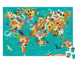 Puzzle Educativo Los Dinosaurios 200 Piezas