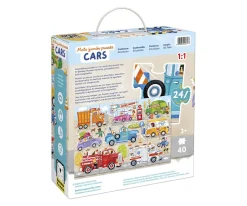 Puzzle Jumbo Moto Cars
