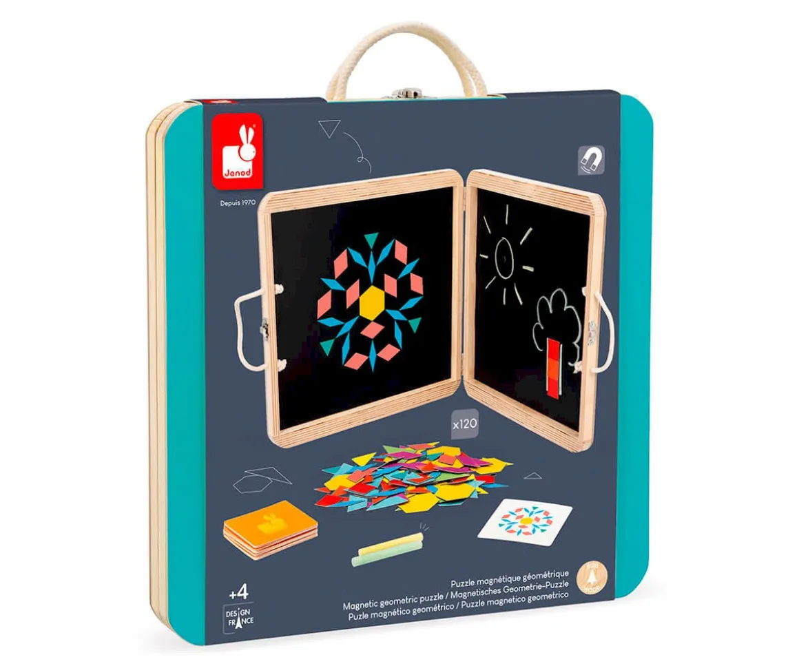 Puzzle Magnético Geométrico