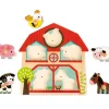 Puzzle Musical Encajable Granja