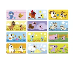 Puzzle Padres y Bebés Animales