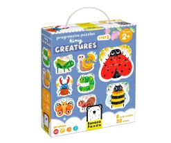 Puzzle Progressive Tiny Creatures