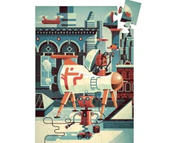 Puzzle Silueta El Robot Bob