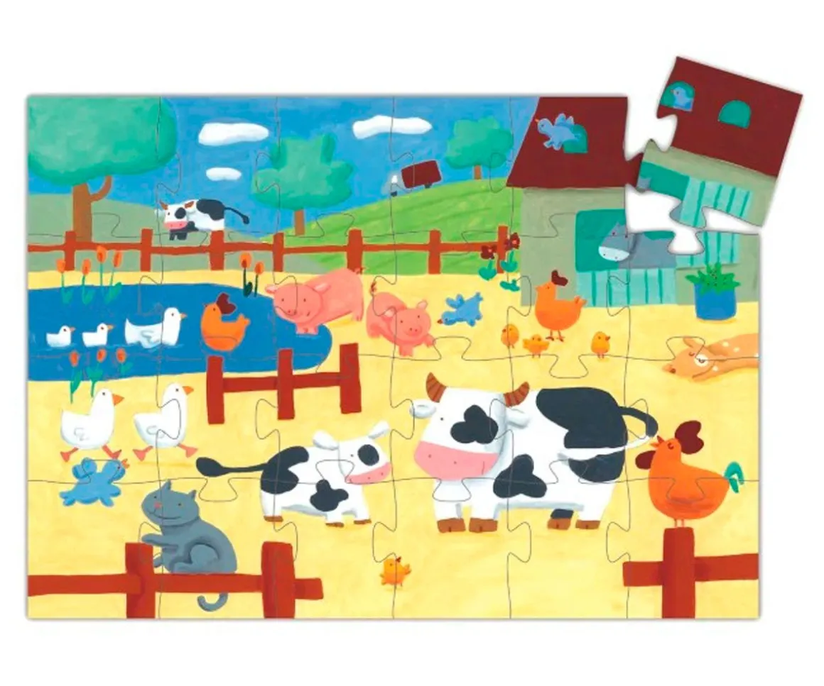 Puzzle Silueta Las Vacas