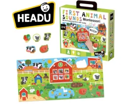 Puzzle Sonoro Montessori con Animales