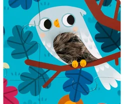 Puzzle Táctil Los Animales Del Bosque