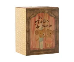 Ratones Ballet en Estudio de Danza, Hermana y Hermano Pequeños