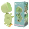 Reloj Despertador Infantil Robo Dino Verde