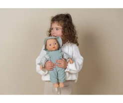 Ropita de Muñeca Cuadros Vichy Verde