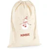 Saco Grande NOMBRE Personalizado Snowman