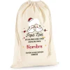 Saco Grande Personalizado para Regalos Papá Noel 2021