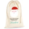 Saco Grande Personalizado para Regalos Papá Noel