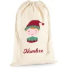 Saco Grande Personalizado para Regalos Elfo