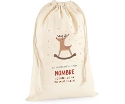 Saco Grande Personalizado Rudolph