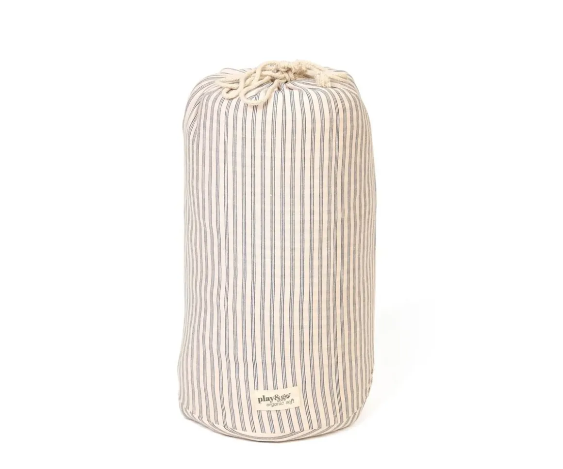 Saco Organic Noomad SOFT Reversible Play & Go Stripes Blue