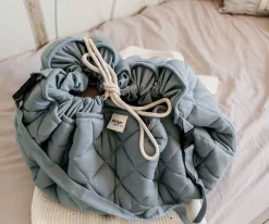 Saco Organic SOFT Reversible Play & Go Noomad Dusty Blue