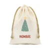 Saco Pequeño NOMBRE Personalizado Christmas Tree