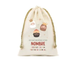 Saco Pequeño Personalizado Reyes Magos