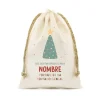 Saco Pequeño Personalizado Christmas Tree