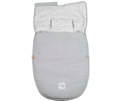 Saco Portabebé 2 en 1 I Love Vichy Grey