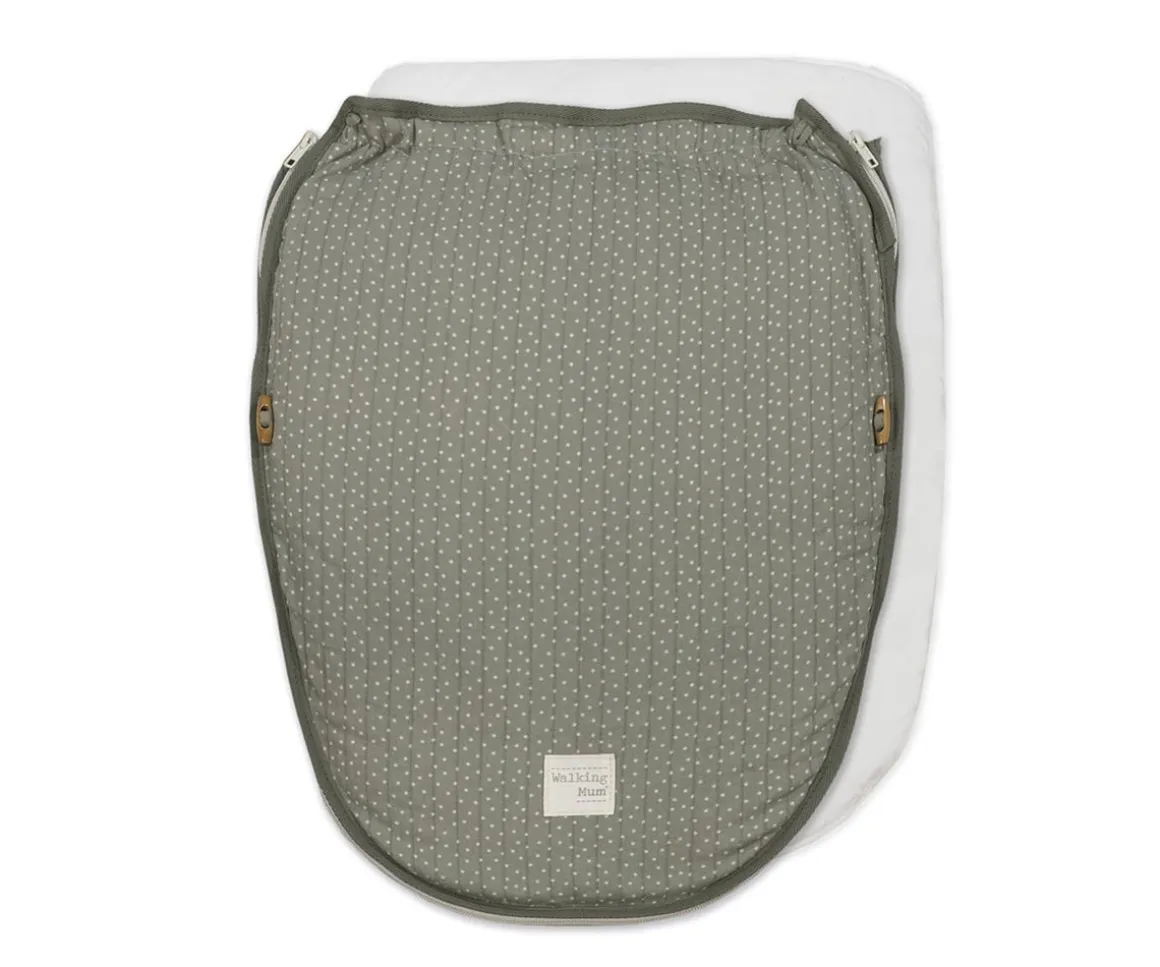 Saco Portabebé 2 en 1 Lunares Poppy Moss Verano