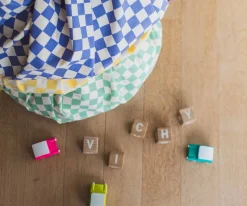 Saco Reversible Play & Go Noomad Vichy Purple