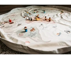 Saco Reversible Play & Go Noomad Worldmap Colour