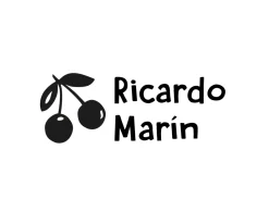 Sello Personalizado Cerezas + Cinta Blanca para Ropa Oscura