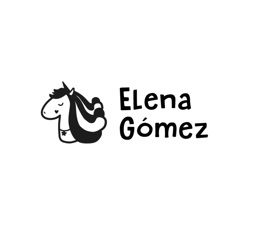 Sello Personalizado Magical Unicorn + Cinta Blanca para Ropa Oscura