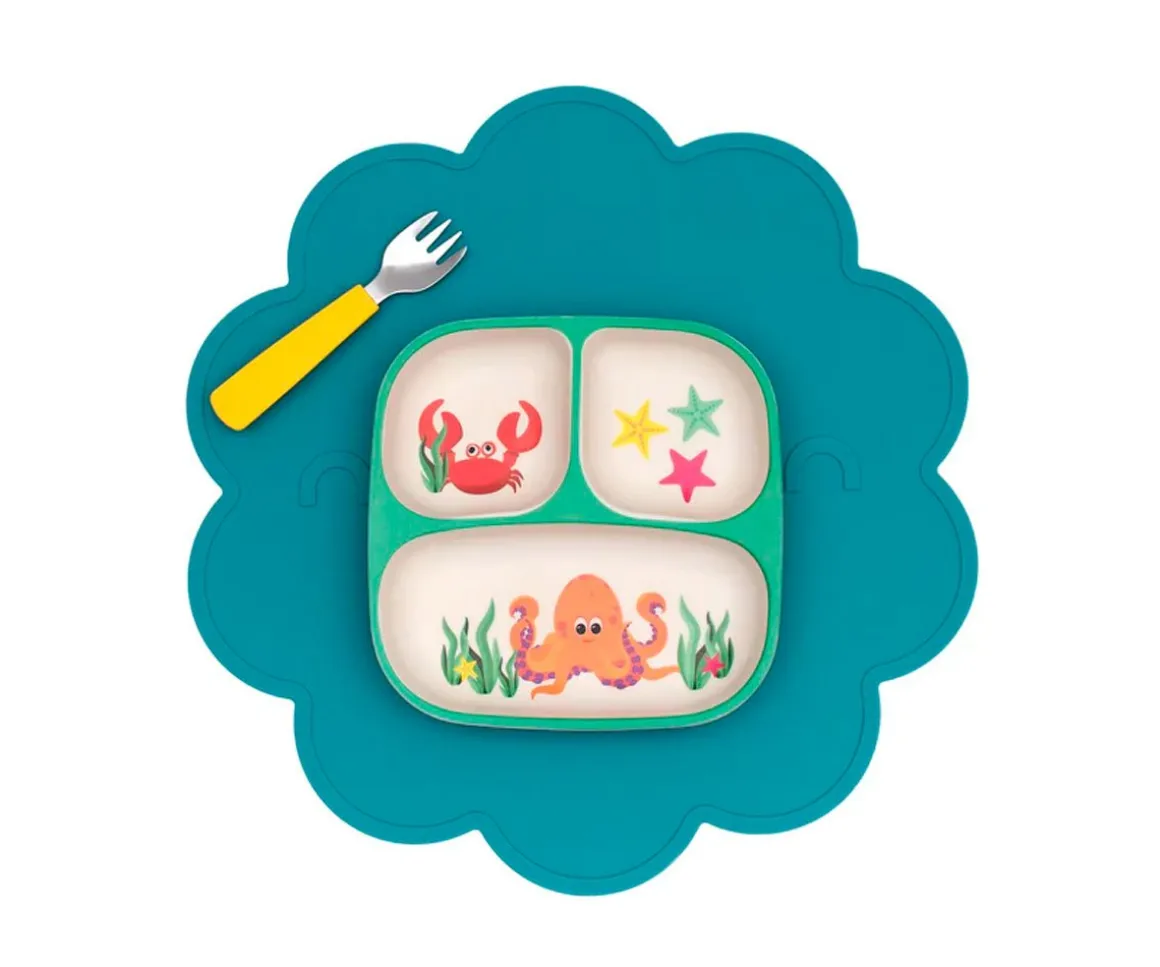 Set 3 Cubiertos Feedie Amarillo