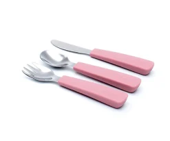 Set 3 Cubiertos Feedie Dusty Rose