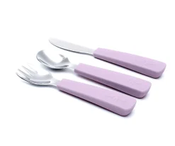 Set 3 Cubiertos Feedie Lilac