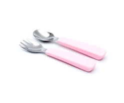 Set 2 Cubiertos Feedie Rosa Empolvado