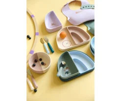 Set 3 Platos Silicona Tiny Team Cat