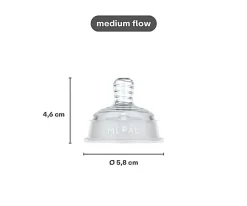 Set 2 Tetinas Para Biberón Mio Flujo Medio