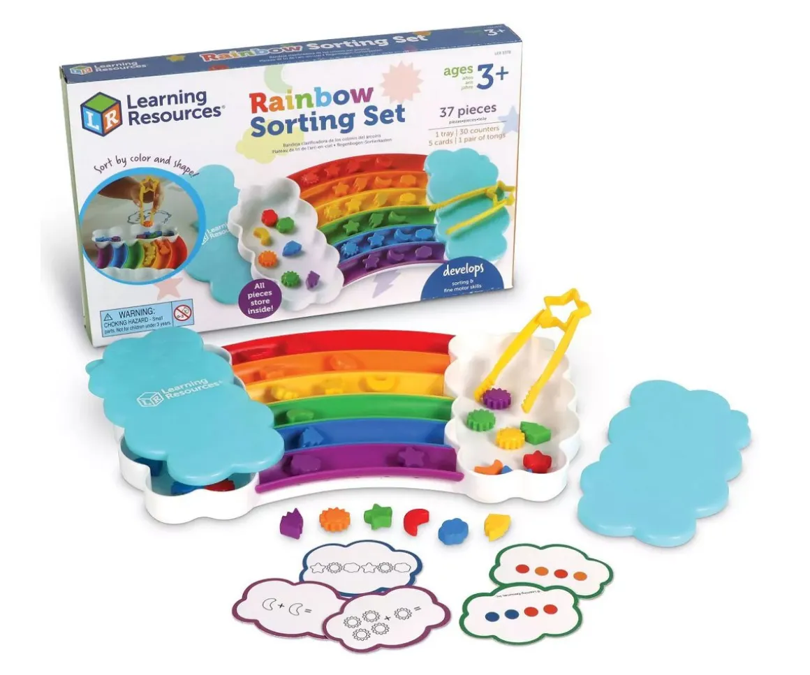 Set Clasificar Formas y Colores Rainbow