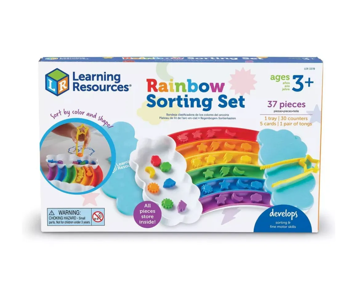 Set Clasificar Formas y Colores Rainbow