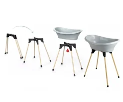 Set Completo Bañera Thermobaby Vasco Gris Charm