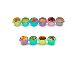 Set de 10 Contenedores para Alimentos