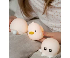 Set de 3 Mini Lámparas Ocean Tortuga, Patito y Pulpo