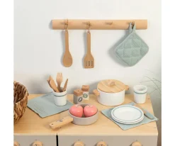 Set de Cocina y Vajilla Aronia Blanco/Gris 20 piezas