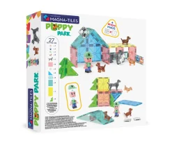 Set de Construcción Magna-Tiles Puppy Park 27 piezas
