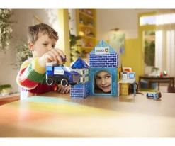 Set de Constucción Magna-Tiles Police Station 35 piezas