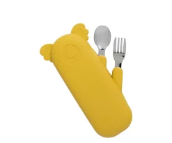 Set de Cubiertos Koala Zoe Mostaza