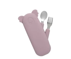 Set de Cubiertos Koala Zoe Malva